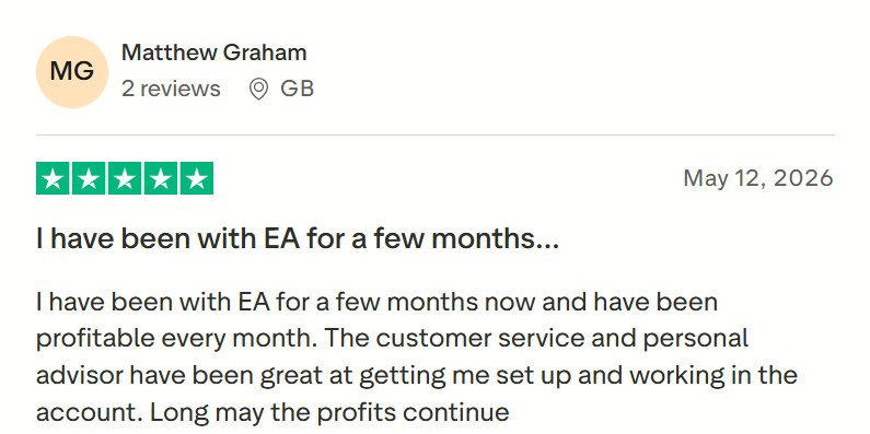 Customer testimonial 1